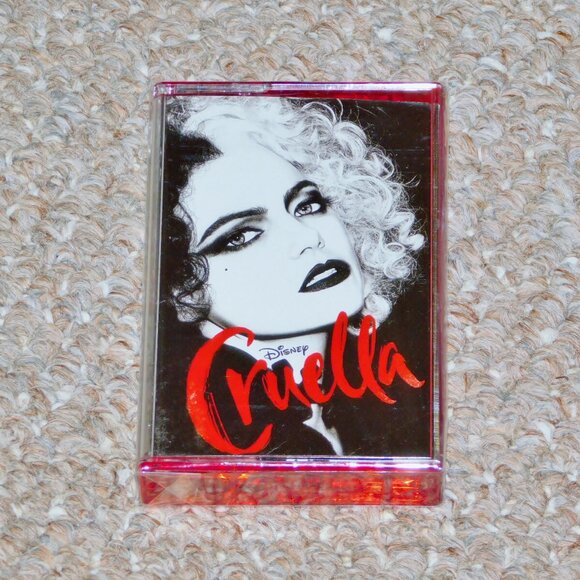 Disney's Cruella Soundtrack Audio Cassette Tape 2021 Brand New - Picture 1 of 9